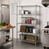 Thumbnail image #2 for Metro Super Erecta Stationary Starter Wire Shelving Unit, 24