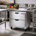 Thumbnail image #2 for Beverage-Air 32-Inch 1-Section Undercounter Drawer Refrigerator, 7.2 Cu. Ft., Stainless Steel