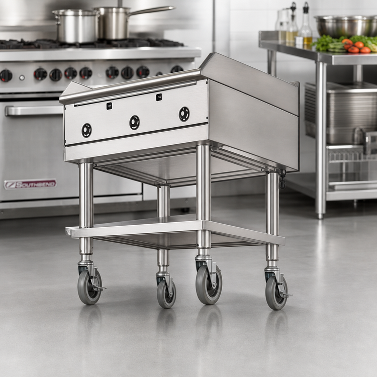 Product image #2 for Southbend Counterline 24-Inch Stainless Steel Equipment Stand with Undershelf
