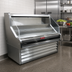 Thumbnail image #2 for Howard-McCray Ovation Series 39-Inch Remote Open Merchandiser with Straight Plexi, Stainless Steel, 44-Inch High