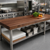 Thumbnail image #2 for Boos Block American Black Walnut Edge Grain Countertop with Varnique Finish, 132 x 42 x 3 Inches