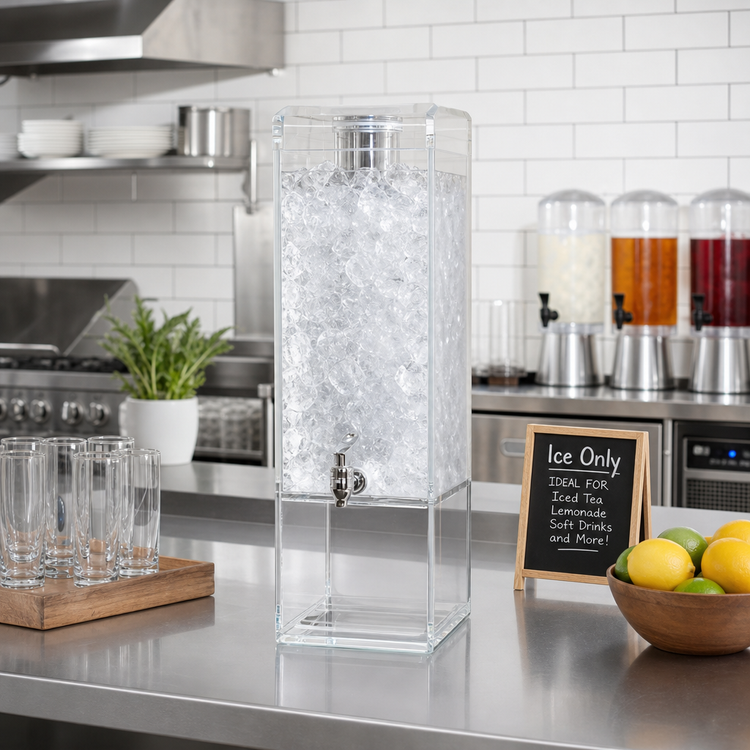 Product image #3 for Cal-Mil Countertop Ice-Only Ice Dispenser, 3-Gallon Polycarbonate