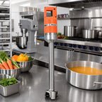 Thumbnail image #2 for Dynamic USA Master MX005.1 Single-Speed Immersion Blender, 16-Inch Stainless Steel Shaft, 15-Gallon Capacity