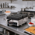 Thumbnail image #2 for Krampouz Single 4x7 Liege Countertop Commercial Waffle Maker, 180° Opening