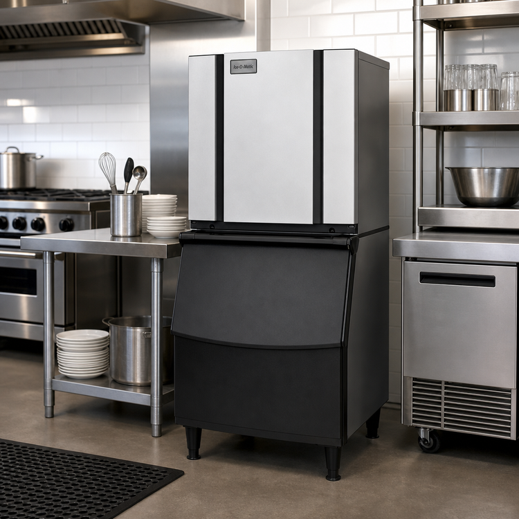 Product image #3 for Ice-O-Matic Elevation Series™ Half-Size Cube Modular Ice Maker, 22-Inch Wide, Water-Cooled