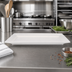 Thumbnail image #2 for Quattro 12 x 7 Inch Rectangular Flat-Edge Fully Vitrified Ceramic Plate, Pearl White