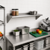 Thumbnail image #2 for Eagle Group BlendPort® 48 Inch Wall-Mounted 430 Stainless Steel Wall Shelf