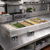 Thumbnail image #2 for Hatco HWBI-5MA Drop-In Modular/Ganged Heated Well, 5 Full-Size Pan Capacity