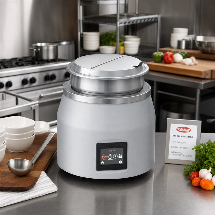 Product image #2 for Hatco Countertop Dry Soup Warmer, 7 qt., 120V