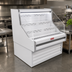 Thumbnail image #2 for Howard-McCray 35E Series 51-Inch Straight Self-Contained Impulse Open Merchandiser with LED Top, White