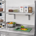 Thumbnail image #3 for Cambro Camshelving Wall-Mounted Vented Shelf with 2-Inch Molded Backsplash, 36