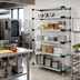Thumbnail image #2 for Quantum Solid Shelving Starter Kit, 54