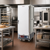 Thumbnail image #2 for Metro C5 3 Series Mobile Full Height Heated Holding & Proofing Cabinet with Gray Insulation Armour, Solid Insulated Door, Lip Load Slides, 35 Pan Capacity