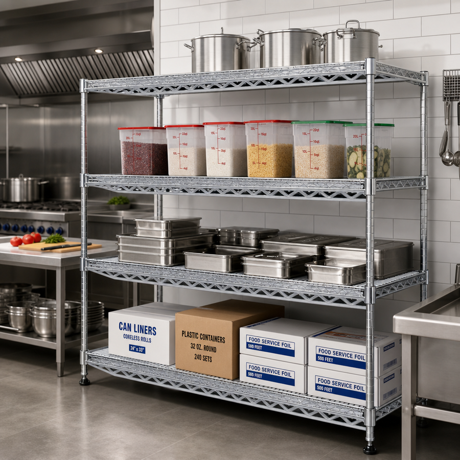 Commercial Kitchen Production Set