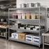 Thumbnail image #3 for Heavy-Duty Chrome Wire Shelf, 30 x 24 Inch, 800 lb. Capacity