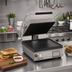 Thumbnail image #2 for Pro-Max 2.0 14.5-Inch Countertop Commercial Panini Press with Grooved Top and Smooth Bottom Cast Iron Plates