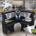 Thumbnail image #3 for Cambro Versa Food Bar Corner Connector, 36 x 36 x 4-1/4 Inch, Navy Blue