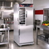 Thumbnail image #2 for Cres Cor Mobile Insulated Stainless Steel Heated Holding Cabinet, 32-Pan Capacity, Dutch Doors