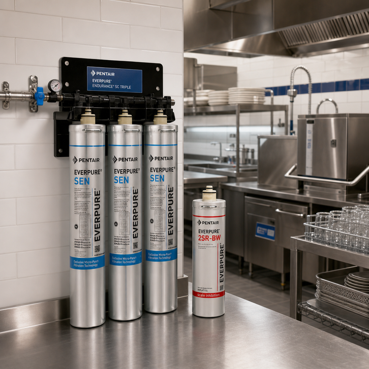 Product image #2 for Everpure Endurance SC Triple Water Filter Cartridge Kit, 150,000 Gallons, 11.25 GPM, 0.5 Micron