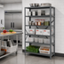 Thumbnail image #2 for IRONMAN Stationary 8-Shelf Open Steel Shelving Unit, 18 x 36 x 75 Inches
