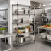 Thumbnail image #2 for Eagle Group Quad-Adjust 4-Tier Wire Shelving Starter Unit, 36