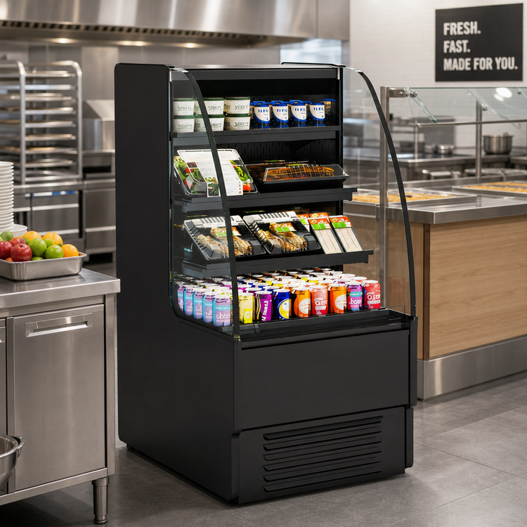 Product image #2 for Structural Concepts Harmony Self-Service Refrigerated Display Case, 39-Inch Wide, Open Reach-In Front