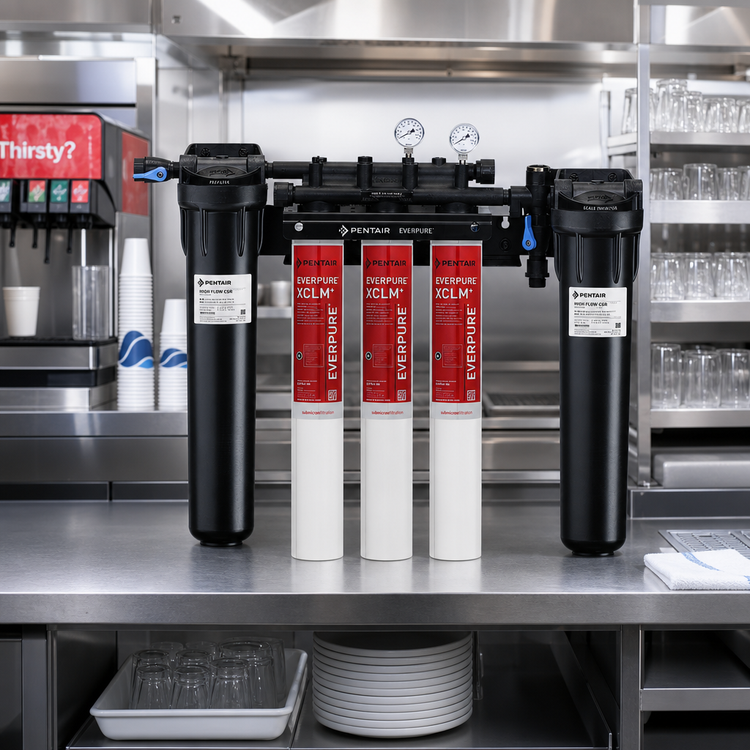 Product image #2 for Everpure High Flow CSR Triple-XCLM+ Triple-Cartridge Fountain Filtration System