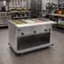 Thumbnail image #2 for Spec-Master Portable 3-Well Electric Hot Food Table with Enclosed Base, 50-3/4