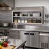 Thumbnail image #2 for Eagle Group WCO-84 84-Inch Open Front Stainless Steel Wall Cabinet