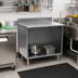 Thumbnail image #2 for Eagle Spec-Master Open Front Stainless Steel Underbar Worktable with 4-1/2-Inch Backsplash, 36 x 24 Inches