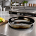 Thumbnail image #2 for American Metalcraft 16-Inch Round Hammered Aluminum Beverage Tray