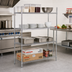 Thumbnail image #2 for Advance Tabco Special Value Heavy-Duty Chrome-Plated Wire Shelf, 54 x 21 Inches