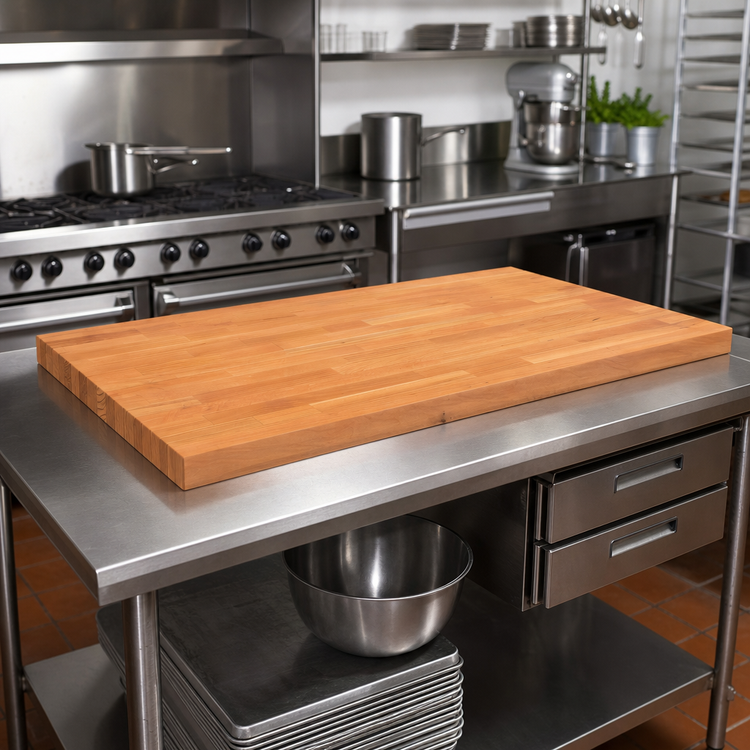 Product image #2 for Boos Block American Cherry Blended Edge Grain Kitchen Countertop, 60 x 32 Inches