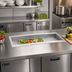 Thumbnail image #2 for Randell Drop-In Ice-Cooled Cold Food Well, 1 Pan, 18-1/8 x 26 Inches