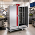 Thumbnail image #2 for EquaHeat Mobile Insulated Double-Door Electric Banquet Cabinet for Pre-Plated Food, 120 Covered Plate Capacity