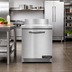 Thumbnail image #2 for Continental Refrigerator 27-Inch One-Section Worktop Freezer with Front Breather, 7.4 Cu. Ft., Stainless Steel Top
