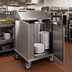 Thumbnail image #2 for Carter-Hoffmann CD252H Stainless Steel Heated Enclosed Rotary Dish Cart for 252 11-Inch Plates