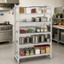 Thumbnail image #3 for Cambro Camshelving Premium 5-Shelf Vented Stationary Starter Unit, 24