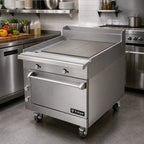Thumbnail image #2 for Jade Range (Middleby) Titan JMRH-18IP 18-Inch Modular Gas Plancha Range with 5/8-Inch Polished Steel Plate
