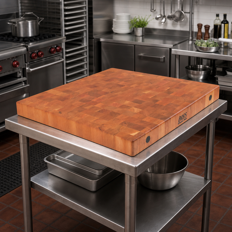 Product image #2 for John Boos Boos Block End Grain Cherry Island Countertop, 36 x 32 x 3 Inch Thick