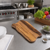 Thumbnail image #2 for American Metalcraft Naturals Organic Free-Form Acacia-Pattern Melamine Serving Board