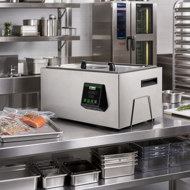 Product image #2 for Winco Spectrum™ ESVC-28D Commercial Countertop Sous Vide Thermal Circulator — 28 Liter (1.8 kW, 120V)