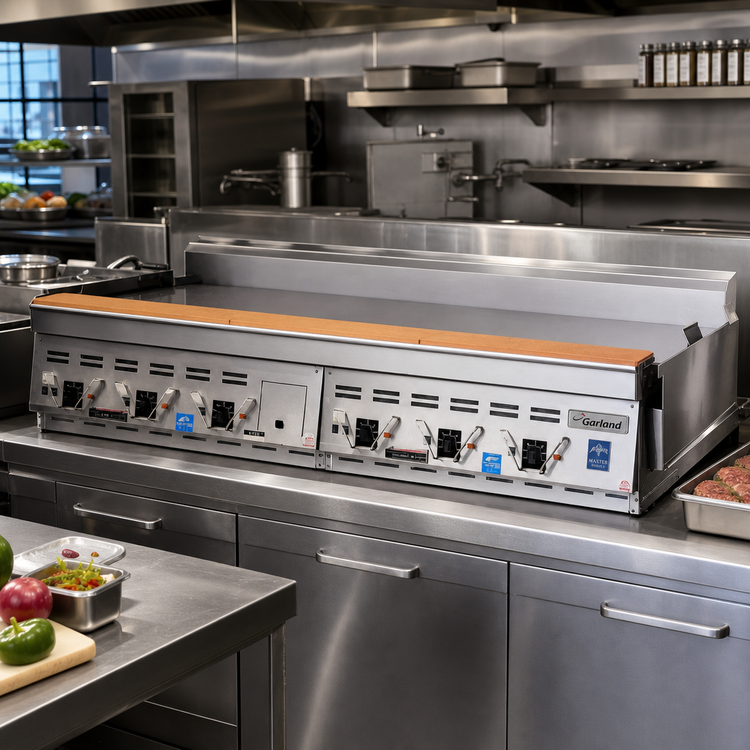 Product image #2 for Garland Master CG-36R Countertop Gas Rear Drain Production Griddle, 36 x 24-Inch Cooking Surface, 90,000 BTU