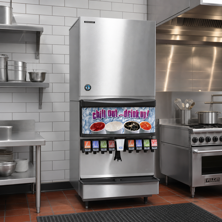 Product image #2 for Hoshizaki Serenity Series KMS-2000MLJ 30-Inch Modular Crescent Cube Ice Machine Head, Remote Air-Cooled
