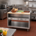 Thumbnail image #2 for Dinex ServeXpress DXPDME6SS 6-Well Stationary Electric Hot Food Counter with Semi-Enclosed Base