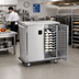 Thumbnail image #2 for Ambient Insulated Stainless Steel Meal Delivery Cart with 3 Doors and 21 Pair Fixed Slides