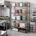 Thumbnail image #2 for Cambro Camshelving Basics Plus 5-Shelf Vented Add-On Polymer Shelving Unit, 42-Inch Wide x 21-Inch Deep x 72-Inch High, Brushed Graphite