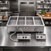 Thumbnail image #2 for Wells Built-In Top-Mount Electric Auto-Fill Wet/Dry Hot Food Well for 4 1/3 Size Pans