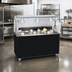 Thumbnail image #2 for Vollrath 2-Series Affordable Portable 60-Inch Mobile Utility Station with Storage Base, Breath Guard Lights, and Casters