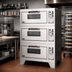 Thumbnail image #2 for Lang Marine Triple-Deck Electric Bake Oven with 6-Inch Bolt-Down Legs
